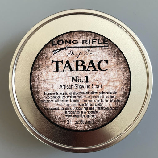 Long Rifle Soap Co. Shaving Soap Tabac No. 01 Shaving Puck