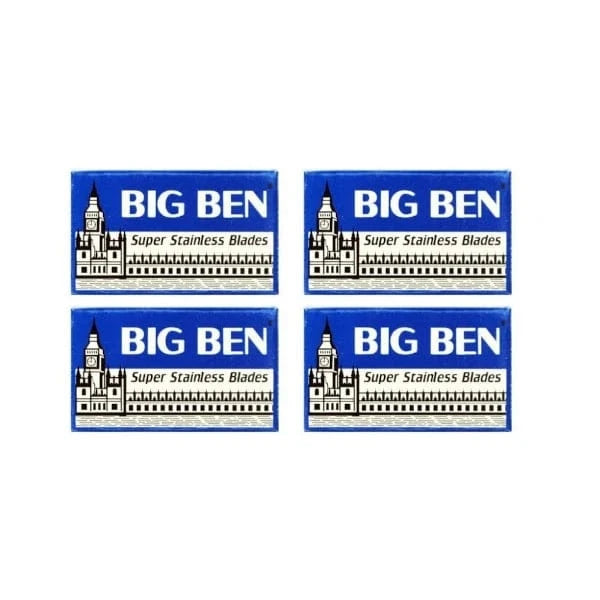 Lord Razor Blades 20 Count Big Ben Super Stainless Double Edge Razor Blades