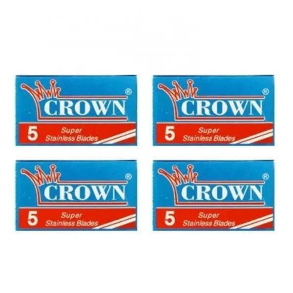 Lord Razor Blades 20 Count Crown Super Stainless Double Edge Razor Blades