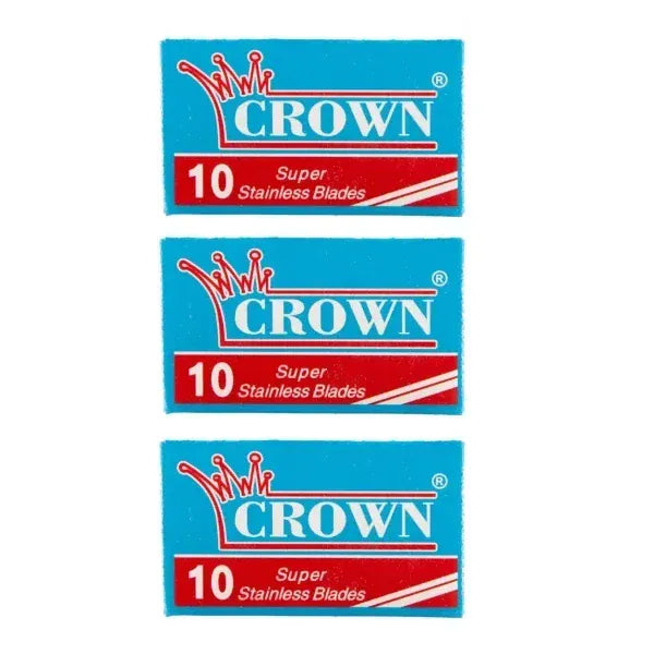 Lord Razor Blades 30 Count Crown Super Stainless Double Edge Razor Blades