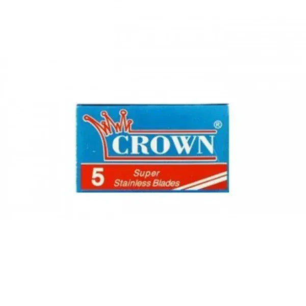 Crown Logo Razor Crown Super Stainless Double Edge Razor Blades — Castle Rock Shaving