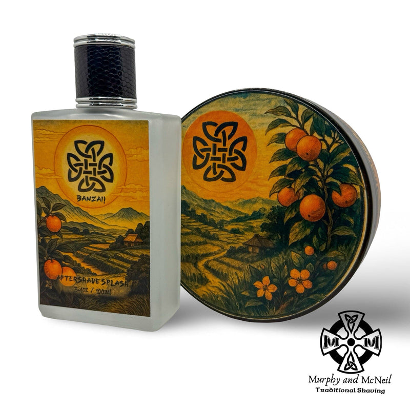 Murphy and McNeil Fulfillment Shave Soap Banzai! Shaving Soap (FROST or SOL Edition) - by Murphy and McNeil