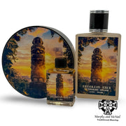 Murphy and McNeil Fulfillment Shave Soap Desolate Tiki (1 of 1) Solitary Series 05 & 06: Desolate Tiki & Emerald Mojito (One of One Limited Edition) - by Murphy and McNeil