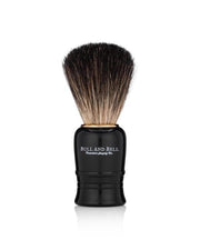 Murphy and McNeil Shaving Brush Black Pure Badger Shaving Brush (White or Black) - by Bull and Bell Premium Supply Co.