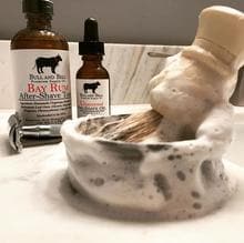 Murphy and McNeil Shaving Brush Super Badger Shaving Brush - by Bull and Bell Premium Supply Co.