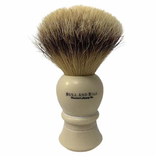 Murphy and McNeil Shaving Brush Super Badger Shaving Brush - by Bull and Bell Premium Supply Co.