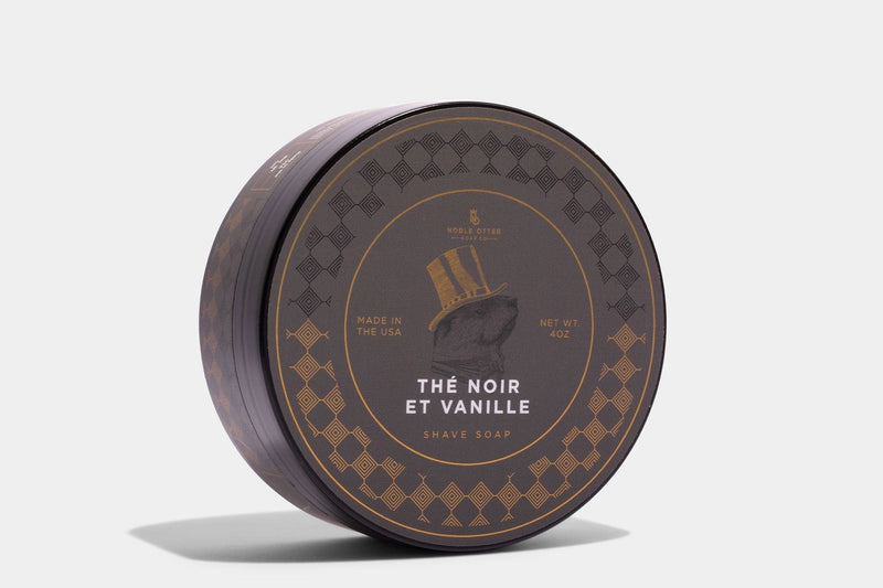 Noble Otter Fulfillment Shave Soap Noble Otter Thé Noir et Vanille Shave Soap