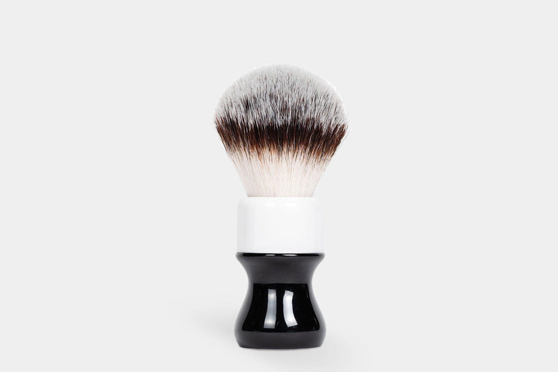 Noble Otter Fulfillment Shaving Brush Noble Otter Synthetic Shave Brush - Black/White - 26MM