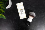 Noble Otter Shaving Brush Noble Otter Synthetic Shave Brush - Black/White - 26MM