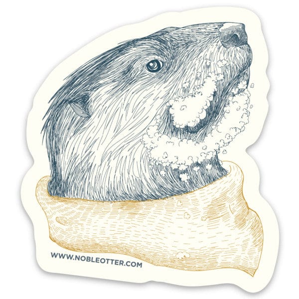 Noble Otter Soap Co. Noble Otter Soap Co. Barrbarr Sticker