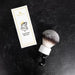 Noble Otter Soap Co. Shaving Brushes Noble Otter Soap Co. Synthetic Shave Brush - Black/White - 26MM