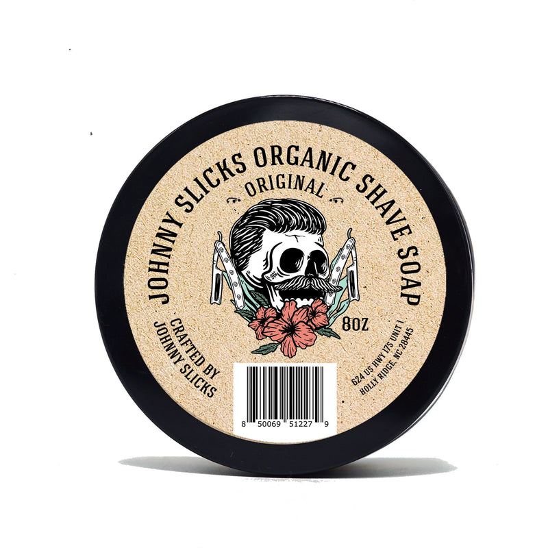Johnny Slicks Organic Shave Soap