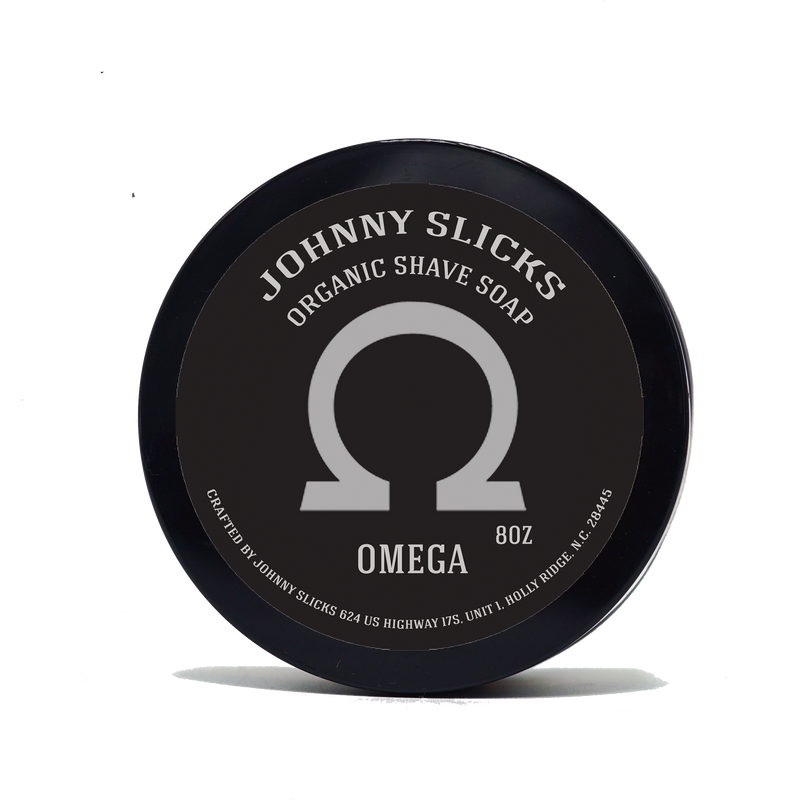 Johnny Slicks Omega Shave Soap