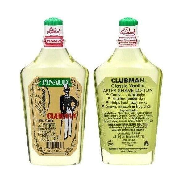 Pasteur Pharmacy After Shave Lotion Clubman Pinaud Classic Vanilla After Shave Lotion 6 Oz
