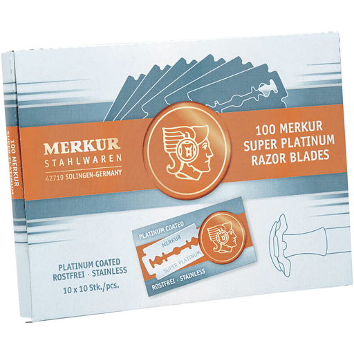 Pasteur Pharmacy Collective Razor Blades Merkur Super Platinum Razor Blades - 100 Pack