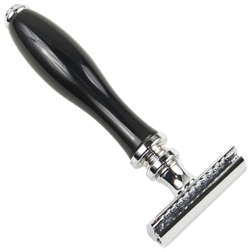 Pasteur Pharmacy Fulfillment Safety Razors Parker 111B-M3 Black Resin Handle Safety Razor
