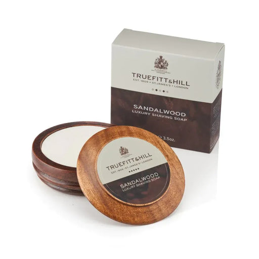 Pasteur Pharmacy Fulfillment Shave Soap Truefitt & Hill Sandalwood Luxury Shaving Soap (In Wooden Bowl) 3.3 oz