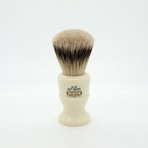 Pasteur Pharmacy Fulfillment Shaving Brushes Simpson Polo PL10 Best Badger Shaving Brush