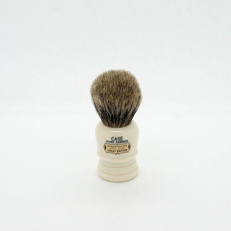 Pasteur Pharmacy Fulfillment Shaving Brushes Simpsons Case C1 Pure Badger Hair Shaving Brush