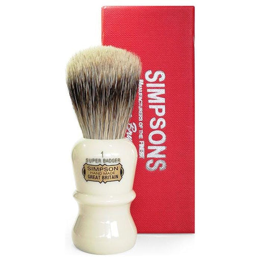 Pasteur Pharmacy Fulfillment Shaving Brushes Simpsons Emperor 1 Super Badger Hair Shaving Brush