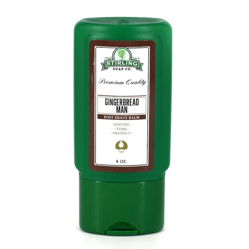 Pasteur Pharmacy Fulfillment Shaving Kit Post Shave Balm 4 Oz Stirling Soap Co. Gingerbread Man Shaving Collection