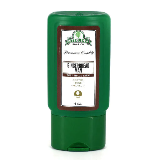 Pasteur Pharmacy Fulfillment Shaving Kit Post Shave Balm 4 Oz Stirling Soap Co. Gingerbread Man Shaving Collection