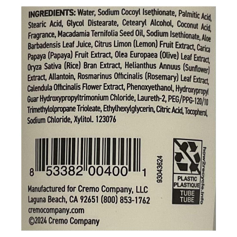 Pasteur Pharmacy Shave Cream Cremo Classic Citrus Moisturizing Formula Shave Cream 6 Oz
