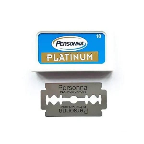 Personna Platinum-Chrome Super Stainless Double Edge Razor Blades ...