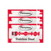 Personna Razor Blades Persona Red Stainless Steel Double Edge Razor Blades