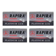 Rapira Razor Blades 20 Count Rapira Platinum Lux Double Edge Razor Blades