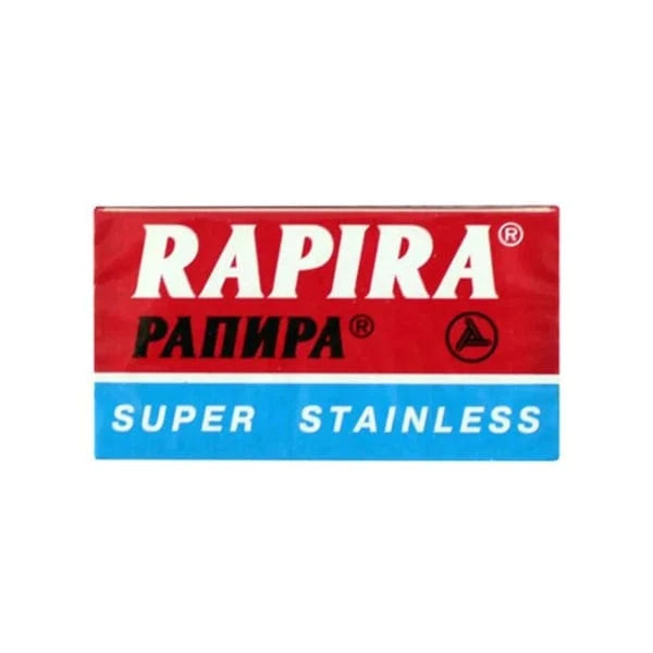 Rapira Super Stainless Double Edge Razor Blades — Castle Rock Shaving
