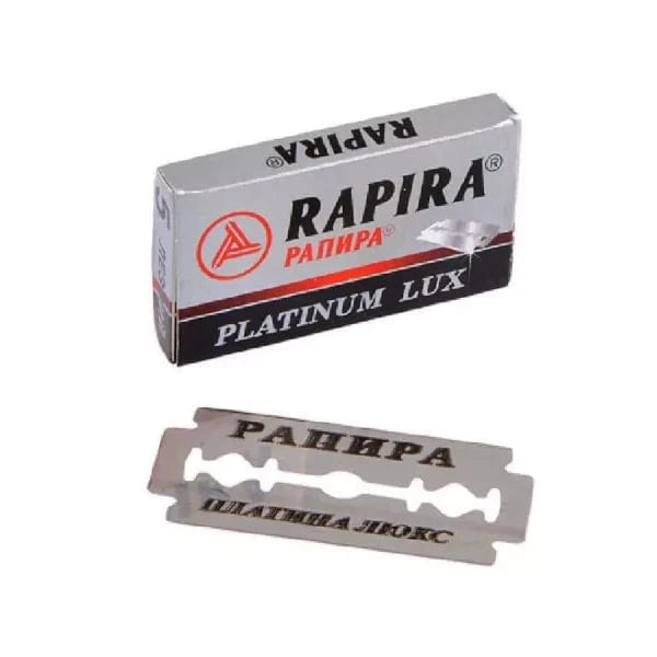 Rapira Razor Blades Rapira Platinum Lux Double Edge Razor Blades