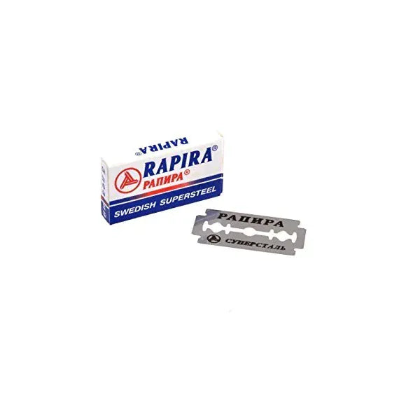 Rapira Razor Blades Rapira Swedish Supersteel Double Edge Razor Blades