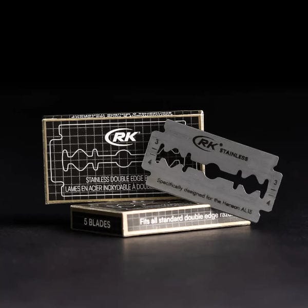 RK Shaving Razor Blades 20 Count RK Shaving Stainless Double Edge Razor Blades (Henson Shaving)