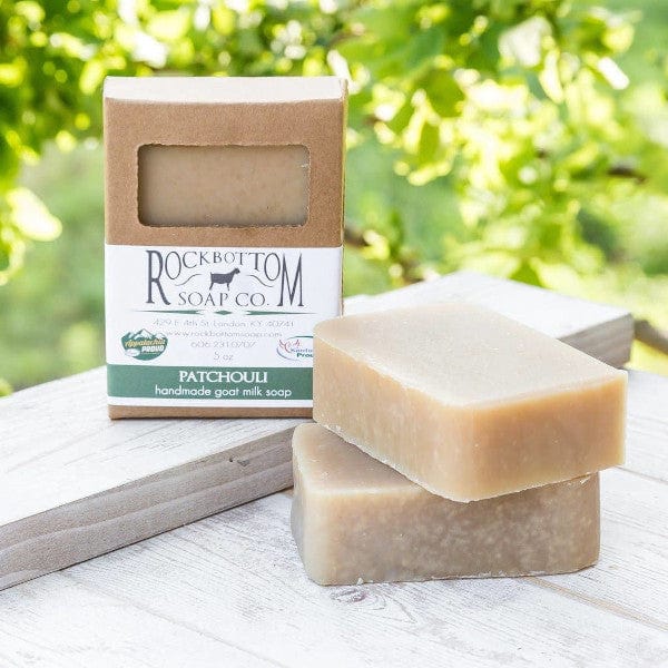 Rock Bottom Soap Bar Soap Rock Bottom Soap All Essential Oil Patchouli Goat Milk Soap