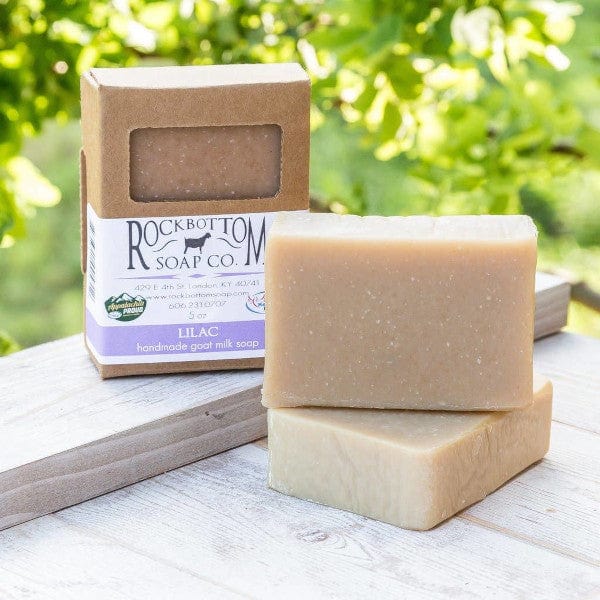 Rock Bottom Soap Bar Soap Rock Bottom Soap Lilac Goat Milk Soap