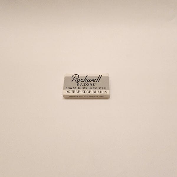 Rockwell Razors Razor Blades 5 Count Rockwell Razors Double-Edge Razor Blades