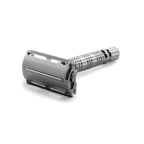 Rockwell Razors Safety Razors Rockwell Razors R1 Butterfly Safety Razor White Chrome