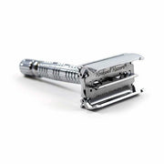 Rockwell Razors Safety Razors Rockwell Razors R1 Butterfly Safety Razor White Chrome
