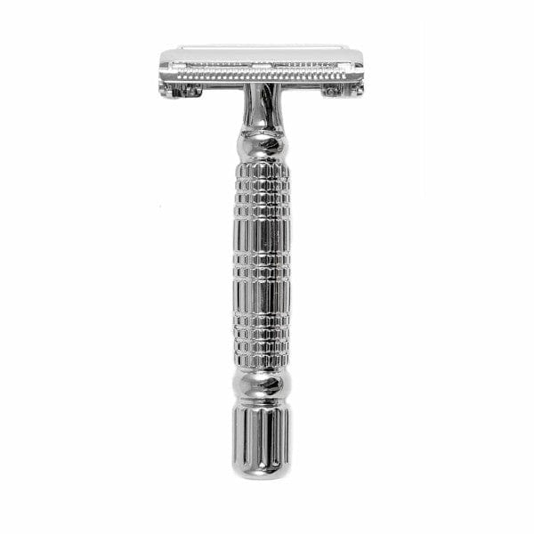 Rockwell Razors Safety Razors Rockwell Razors R1 Butterfly Safety Razor White Chrome