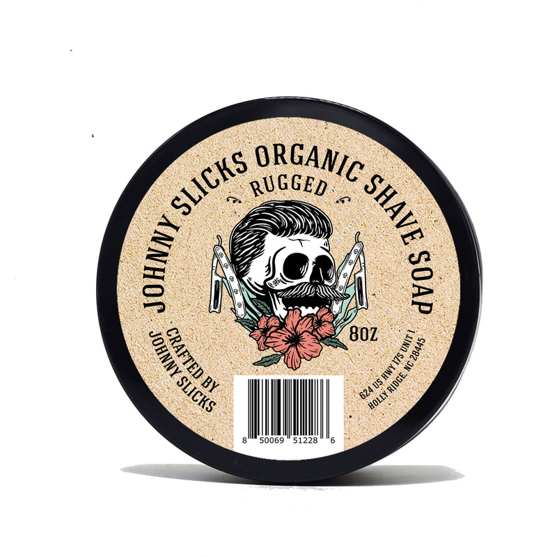 Johnny Slicks Organic Shave Soap