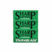 Sharp Razor Blades 30 Count Sharp HI Chromium Double Edge Razor Blades