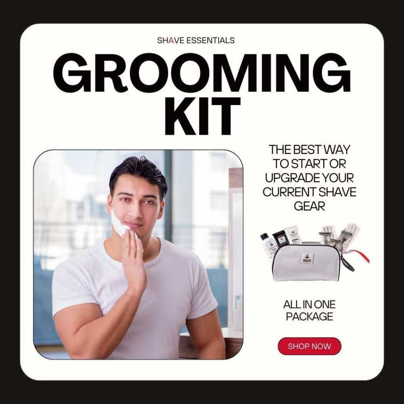 Shave Essentials Bundles & Kits Complete Grooming Kit for Men | Shave Essentials Premium Set