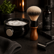 Shave Essentials Fulfillment Shaving Bowls & Mugs BLACK Shave Essentials Ceramic Lather Bowl