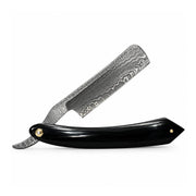 Shave Essentials Fulfillment Straight Razors Ebony Edge Shave Essentials Damascus Steel Straight Razor