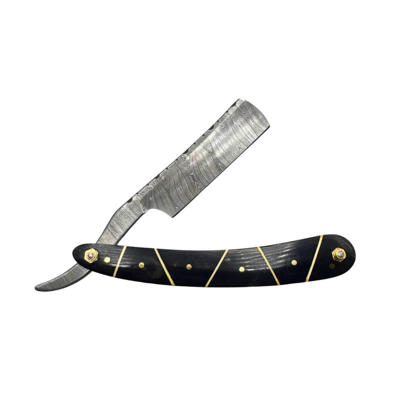 Shave Essentials Fulfillment Straight Razors Shave Essentials Damascus Steel Straight Razor