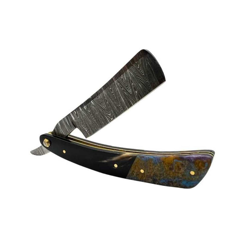 Shave Essentials Razors & Razor Blades Damascus Steel Straight Razor