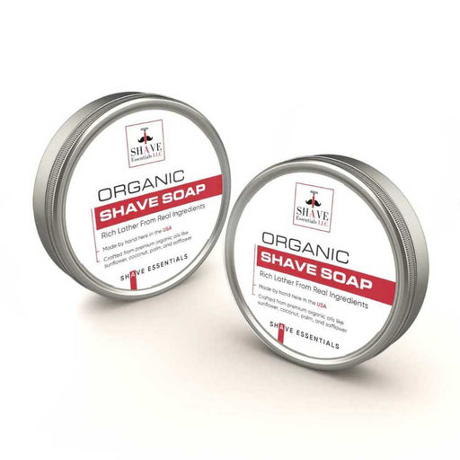 Shave Essentials Shave Creams & Soaps Unscented / Sensitive Organic Shave Soap