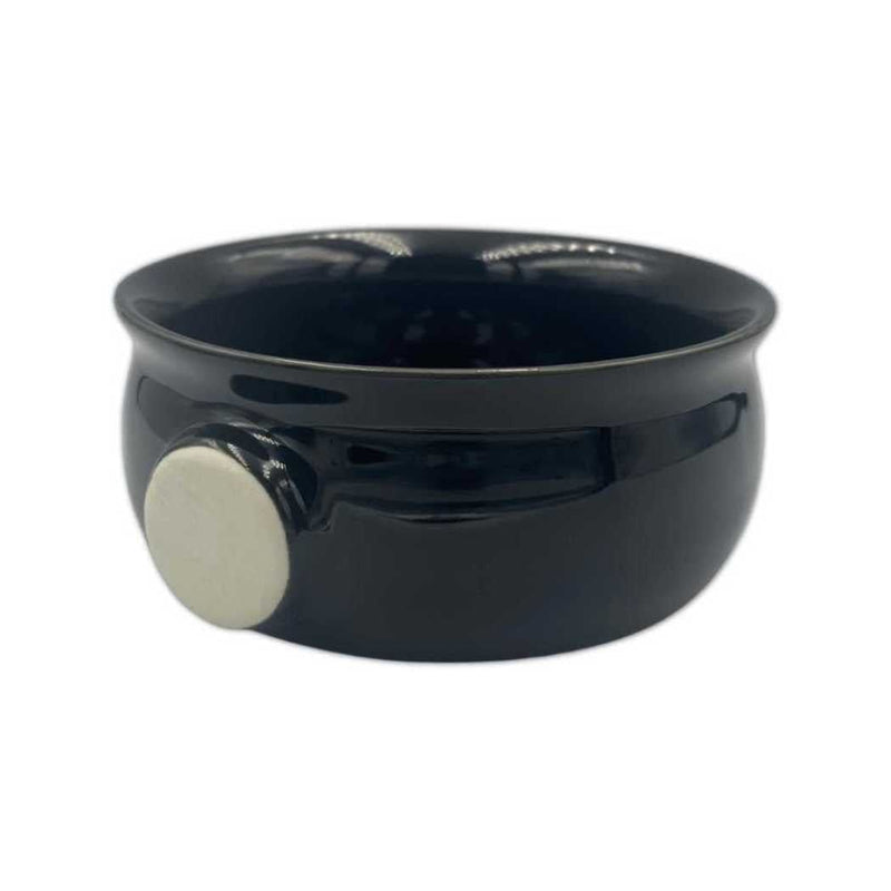 Shave Essentials Shaving Bowls & Mugs BLACK Ceramic Lather Bowl