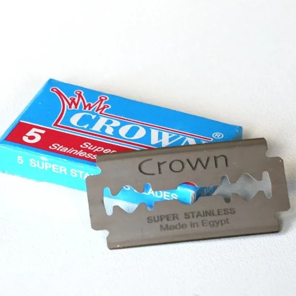 Crown Super Stainless Double Edge Razor Blades